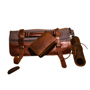 traditional leather gunslip